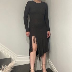 Marciano dress in medium since brown colour